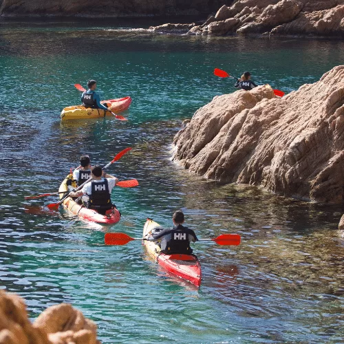 kayaking costab brava tour guiado